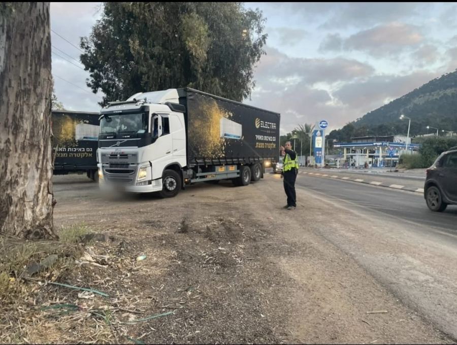 حملة للشرطة في في منطقة بلدة دبورية